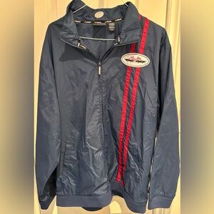 Mens NASCAR Vintage Y2K Size XXL Chase Light Windbreaker Jacket New Without Tags